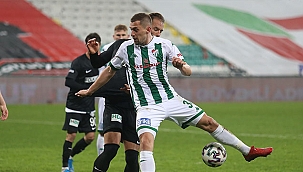 Bursaspor evinde 20 puan kaybetti