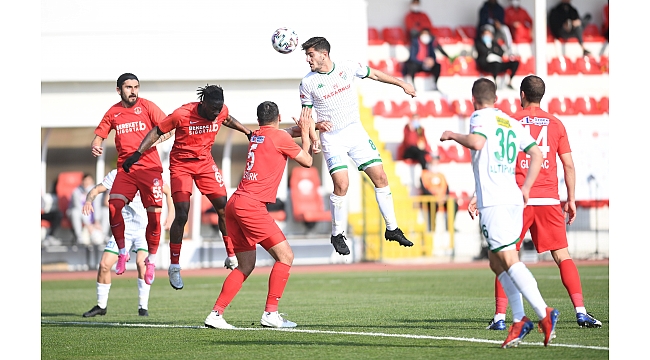 Bursaspor son 5 deplasman maçının 4’ünü kaybetti