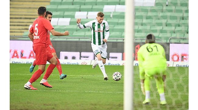 Bursaspor, Ümraniyespor’a karşı üstün