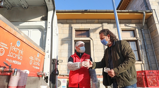 Büyükşehir Belediyesi, tren yolcularına çorba hizmetine yeniden başladı