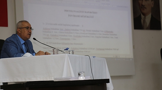 Çamaeli Belediyesi 2020 yılı faaliyet raporu onaylandı
