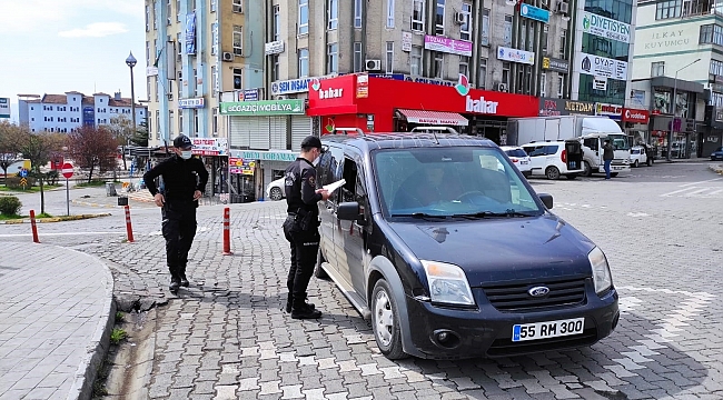 Çarşamba'da denetimler devam ediyor