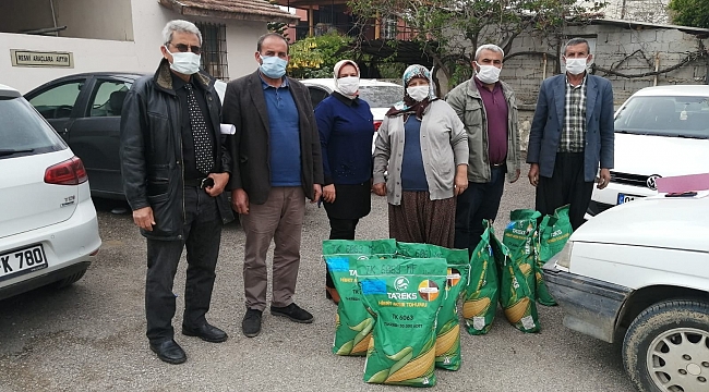 Çiftçi katkılı hibe tohumluk dağıtımı başladı