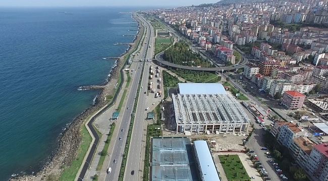 Deniz kenti Trabzon'un sahilindeki 5 yıllık değişim