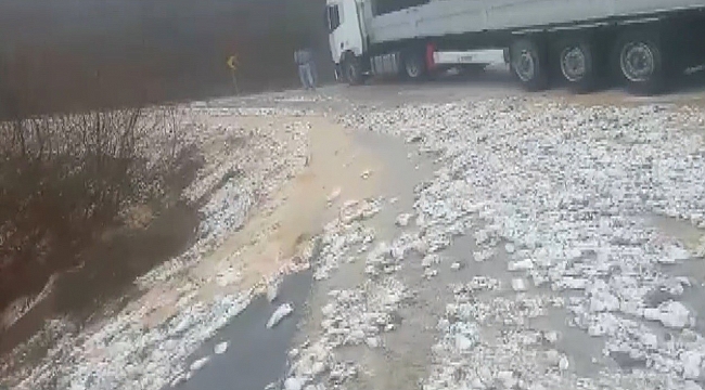Dereler taştı köy sular altında kaldı