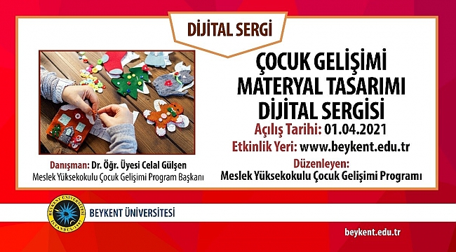 Geleceğin çocuk gelişimi uzmanlarından "Materyal Tasarımı Sergisi"