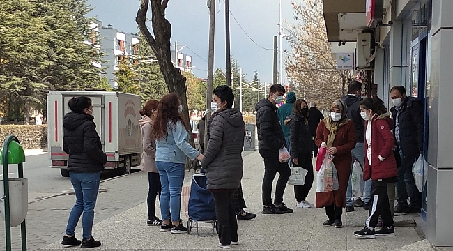 Hafta sonunda alışveriş akını