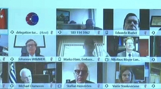 Hazine ve Maliye Bakanı Elvan, AB üyesi ülkelerin büyükelçileriyle bir araya geldi