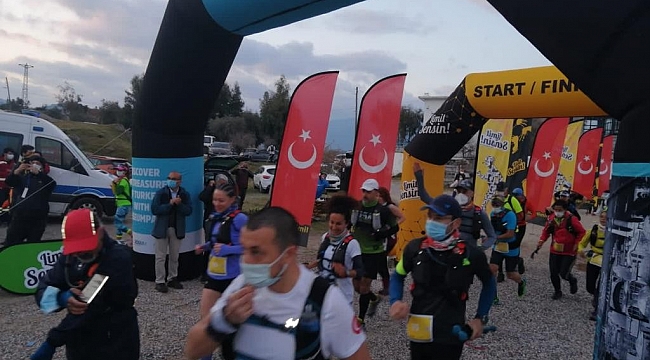 Heraklia Antik Kentinde Latmos Ultra Maraton Koşusu yapıldı