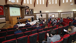 İnegöl'de Nisan ayı meclis toplantısı yapıldı