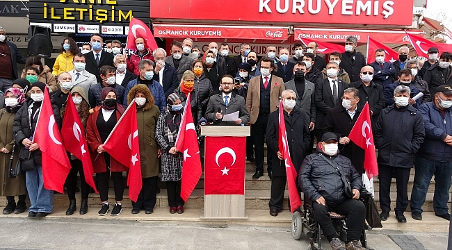 Isparta'da 20 STK'dan 104 emekli amirale ortak tepki