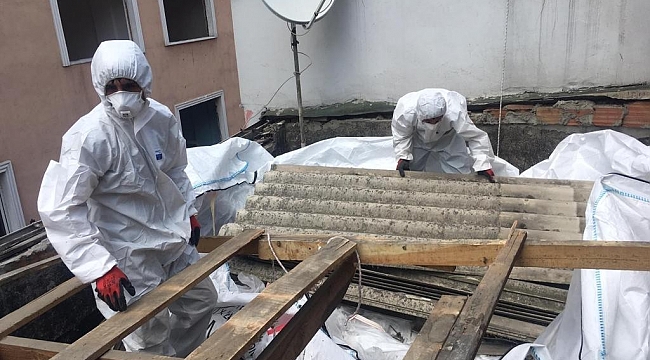 Kağıthane'de asbeste geçit yok