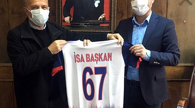 Kandilli Belediyespor yöneticileri, GMİS'i ziyaret etti