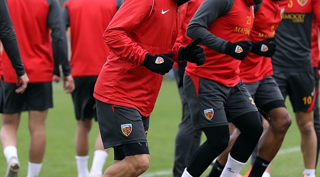 Kayserispor, Göztepe maçı hazırlıklarını tamamladı