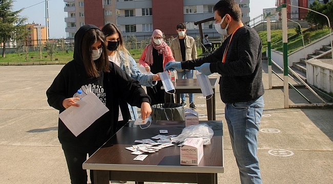 Kırmızı risk grubunda bulunan Giresun'da sınav heyecanı