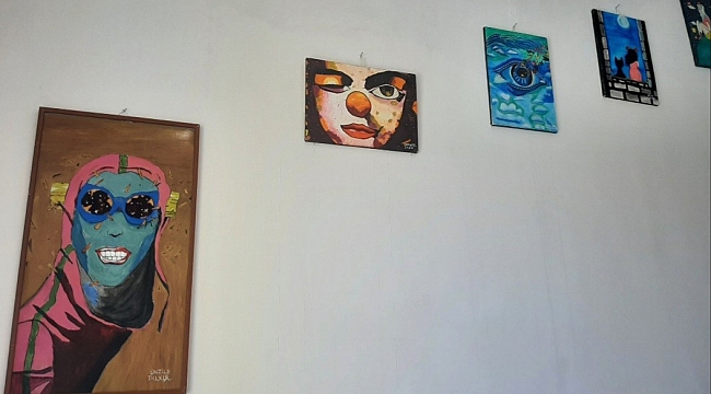 Köy okulları duvarları sanatla renklendi