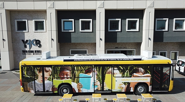 Küçükçekmece Belediyesi Kütüphaneleri, okurların ayağına gidiyor