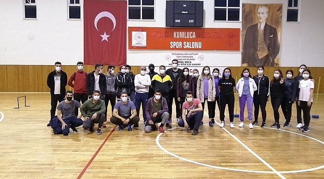Kumluca'da polis adayları için kurs düzenlendi