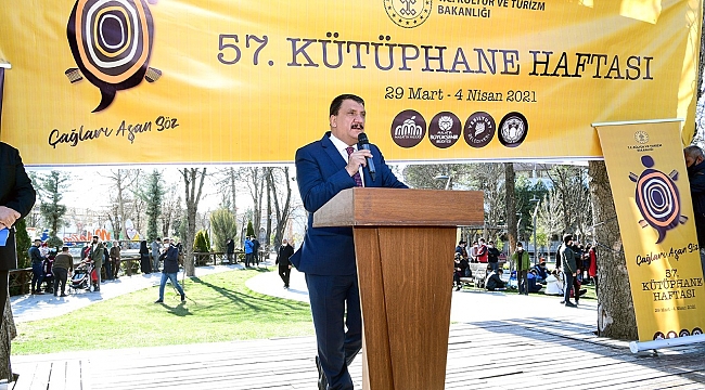 Kütüphaneler Haftası düzenlenen programla kutlandı