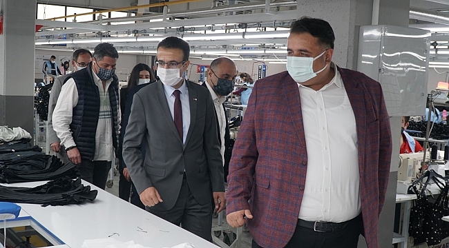 Milletvekili Kaya Osmancık OSB'yi ziyaret etti
