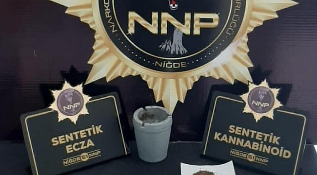 Niğde'de Uyuşturucu operasyonu: 5 gözaltı