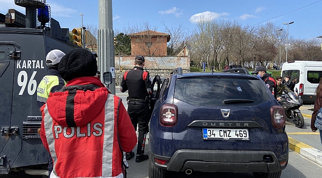 Okmeydanı'nda Özel Harekat destekli asayiş uygulaması yapıldı