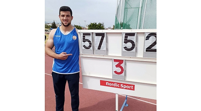Osmangazili atletten tarihi başarı