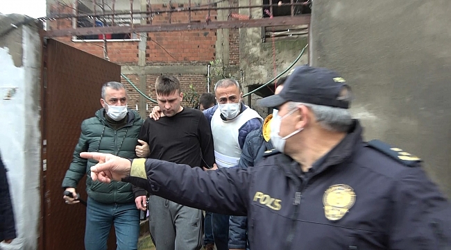 Bursa'da polise motorlu testereyle direndi