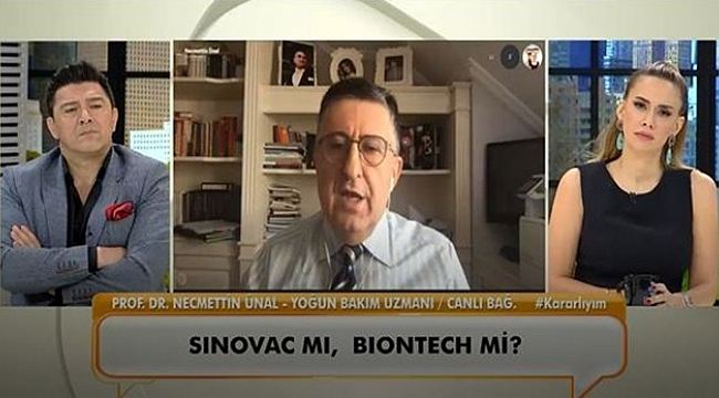 Prof. Dr. Ünal: "Önünüze gelen ilk aşıyı olun"