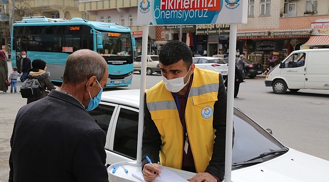 Şanlıurfa'da vatandaşlar taleplerini sahada iletiyor
