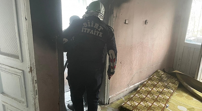 Siirt'te korkutan yangın