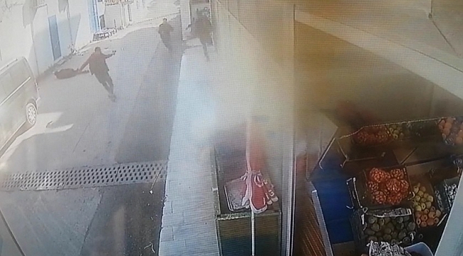 Silahlı sopalı kavga güvenlik kamerasında