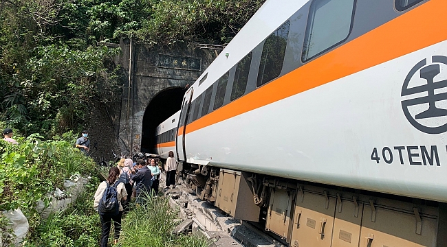 Tayvan'daki tren kazasında can kaybı 51'e yükseldi