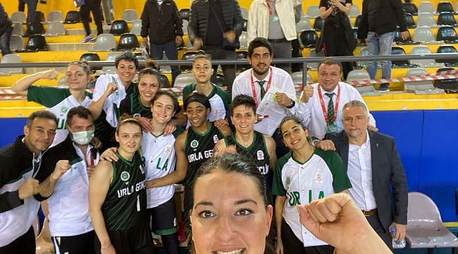 Türkiye Kadınlar Basketbol 1. Ligi: Menemen Belediyesi Karşıyaka: 62 - Urla Belediyesi Gençlik Spor: 72