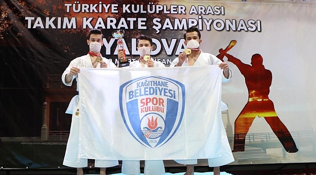 Türkiye Kulüpler Karate Şampiyonası'nda Kağıthane Belediyesi şampiyon oldu