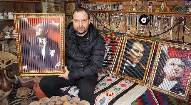 Üç boyutlu sevgi babadan oğula geçti