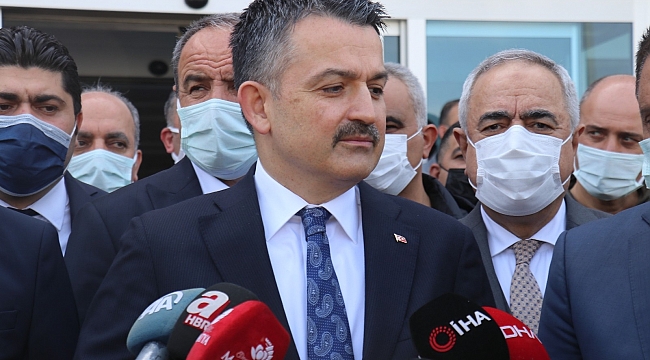 Uçağı arızalanan Bakan Pakdemirli'den ilk açıklama