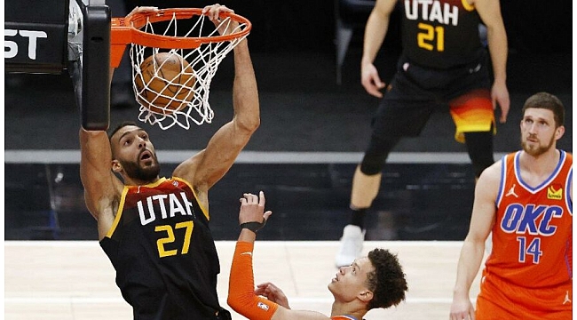 Utah Jazz evinde Oklahoma'yı mağlup etti
