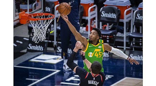 Utah Jazz evinde Portland Trail Blazers'ı mağlup etti