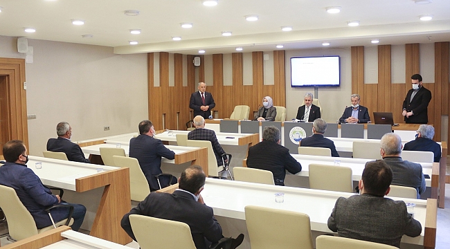 Yahyalı'da Nisan Ayı Meclis Toplantısı Yapıldı