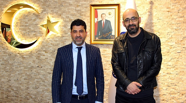 Yönetmen Onur Tan, ADÜ Rektörü Aldemir ile görüştü