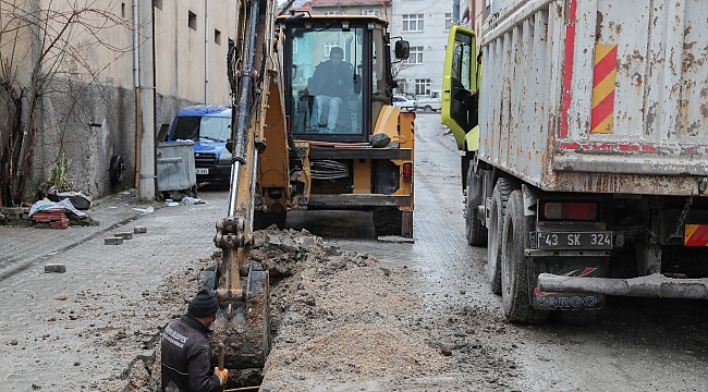 Ziraat Mahallesi'ne yağmur suyu hattı