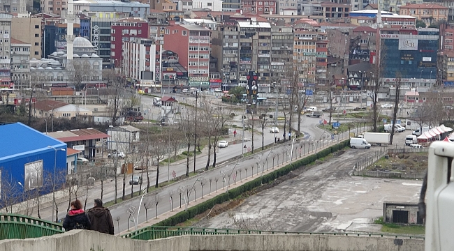 Zonguldak sokakları kısıtlamada sessiz kaldı
