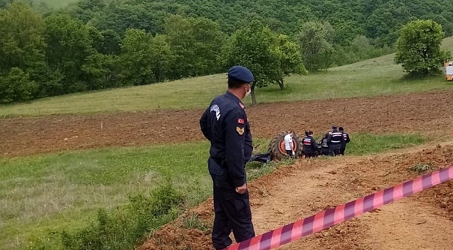 Bursa’da traktörünün altında kalan çiftçi hayatını kaybetti