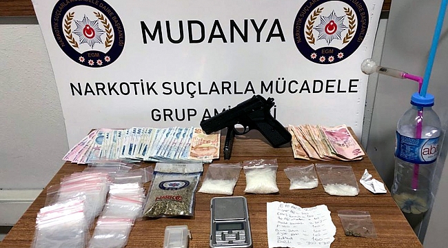 Bursa'da uyuşturucu operasyonu