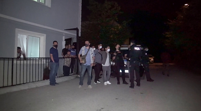 Bursa'da polis ve mahalleli her yerde 'Ayı' aradı