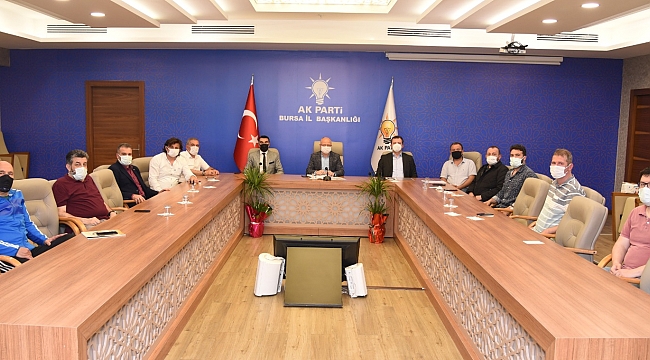 Davut Gürkan sektör temsilcileriyle buluştu