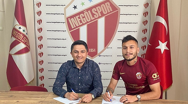 İnegölspor'da ilk transfer Sürgülü