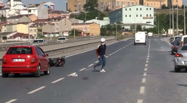 İntihar teşebbüsünü izlerken kaza yaptı