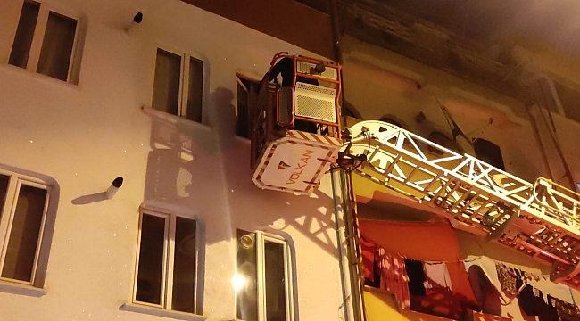 iznik'te evinde Uyuyakalan kadın itfaiye ve polisi alarma geçirdi